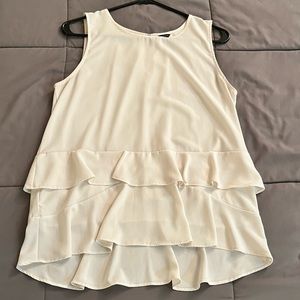 Ann Taylor flounce top